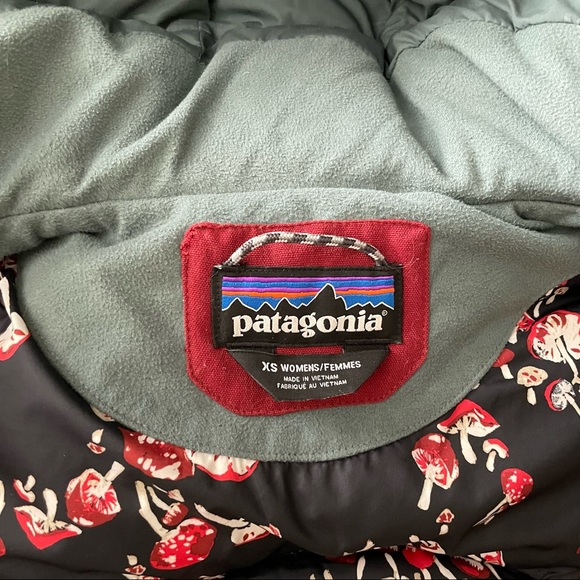 Incredibly Rare Drumfire Red Mushroom Patagonia Bivy Vest XS - Picture 3 of 8